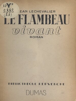 cover image of Le flambeau vivant